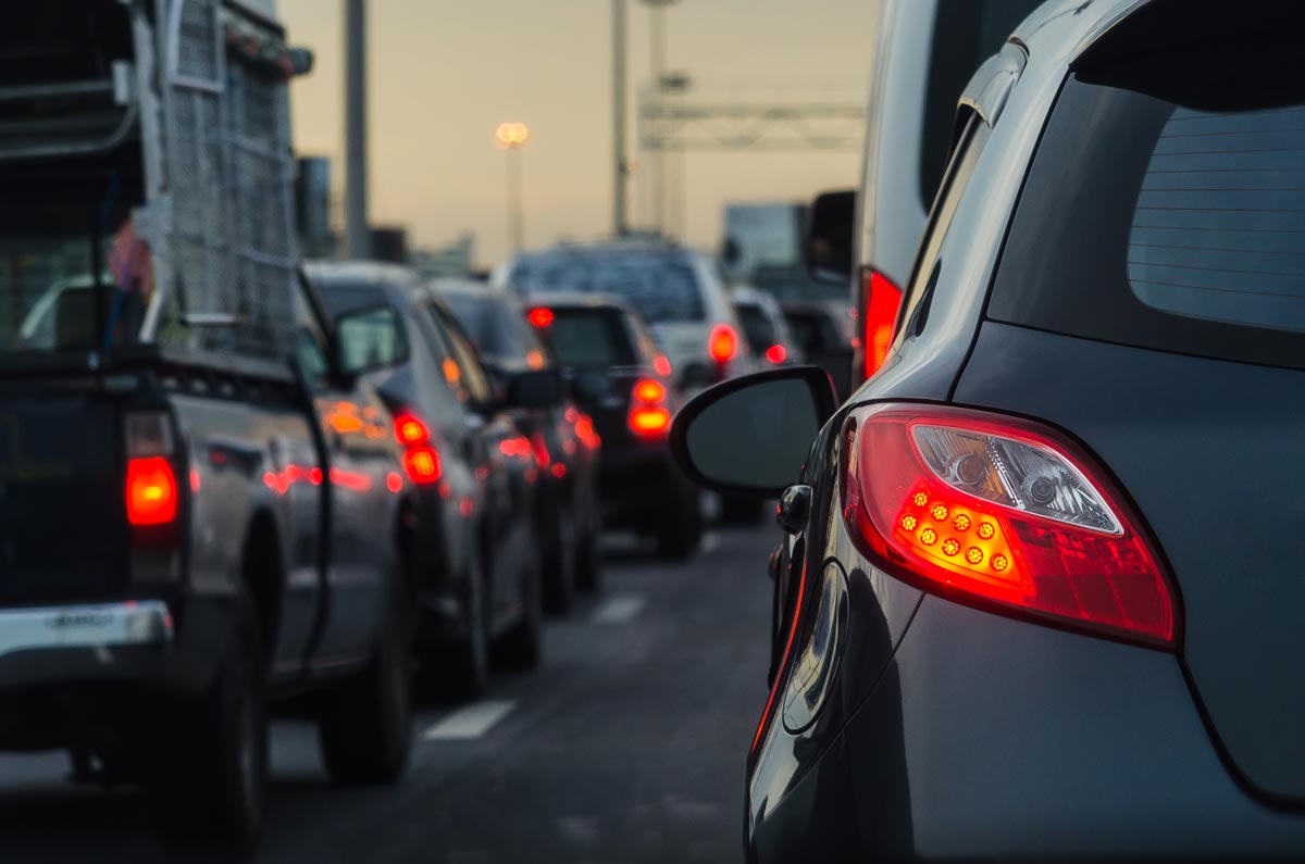 Photo of cars in traffic