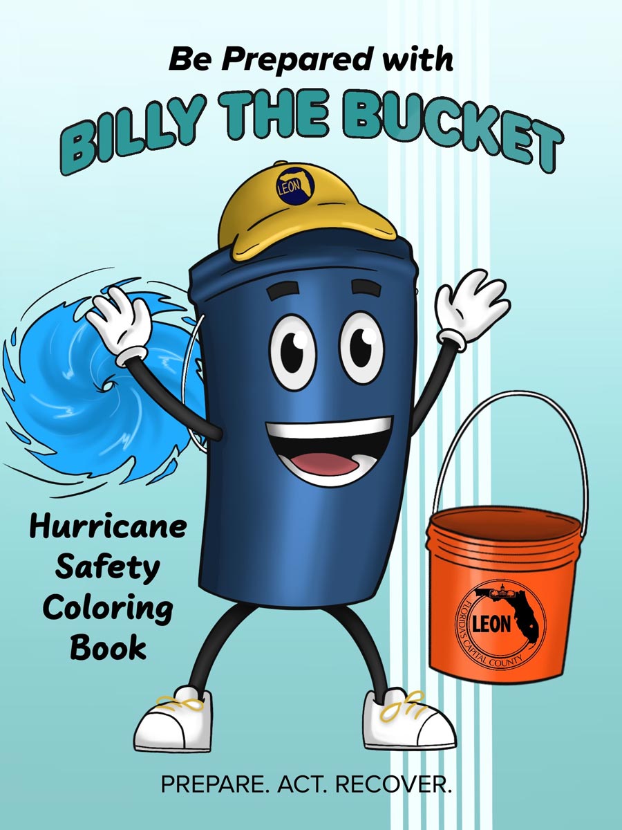 Billy the Bucket Coloring Book cover page image